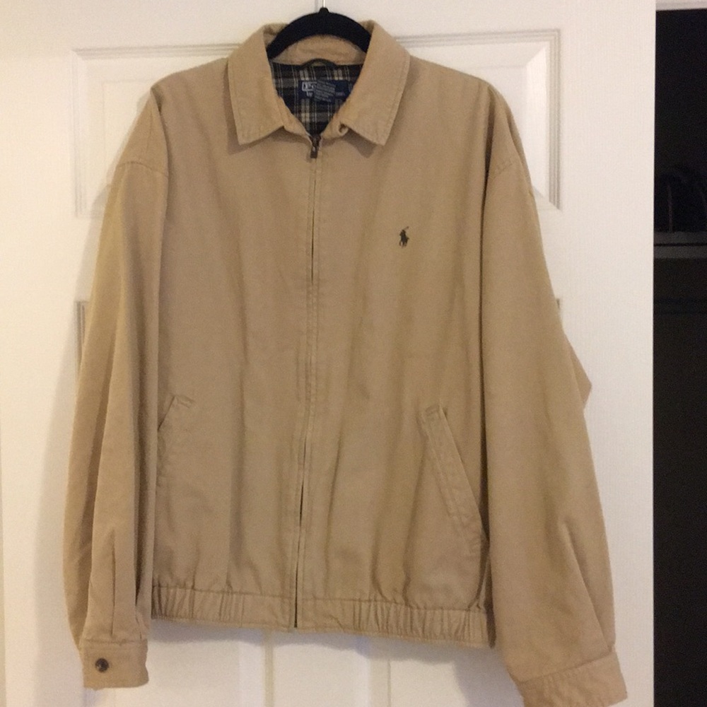 Polo Khaki Mens Jacket